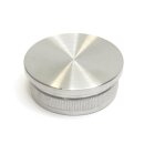 Edelstahl Endkappe V2A 42,4x2mm flach