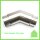 Edelstahl Eckverbinder 135° für Rohr 42,4x2mm