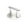 Ronde seitliche Montage 10mm bis 100mm Wandabstand 1x Hülse_10mm