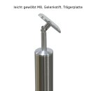 Edelstahl Geländer Querstäbe seitliche Montage bis 6 Meter geteilt